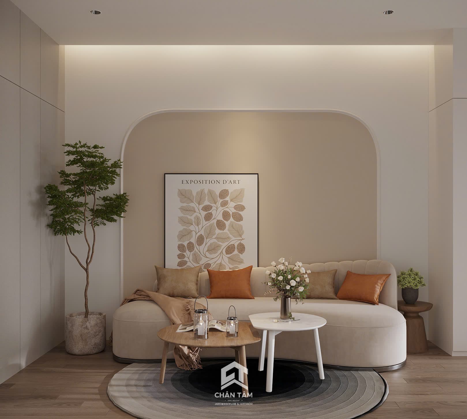 Mẫu phòng ngủ con gái phong cách Hiện đại (Modern) tại Nhà phố anh Bình - Hình 1