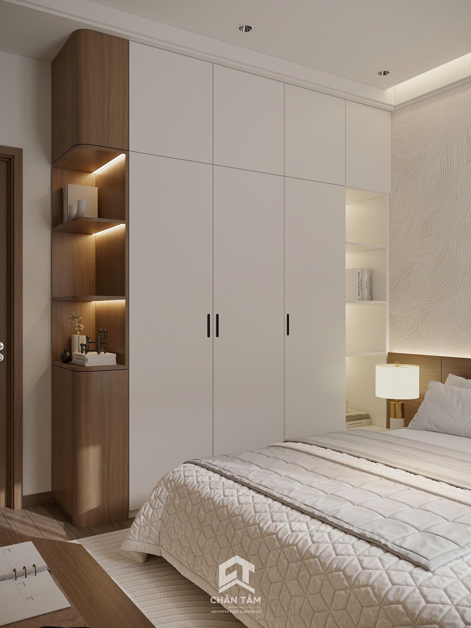 Mẫu phòng ngủ trẻ em phong cách Hiện đại (Modern) tại Nhà phố anh Vượng - Hình 4
