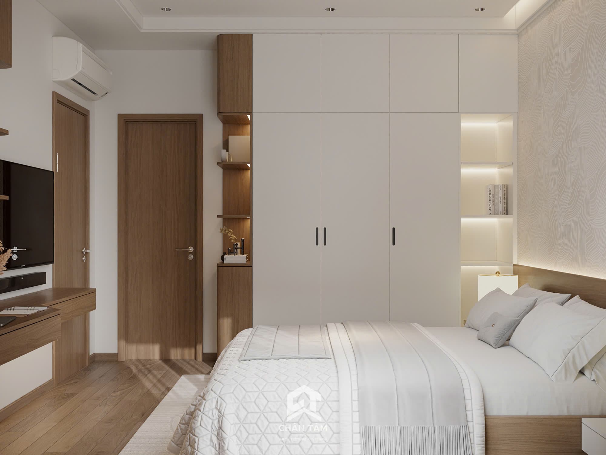 Mẫu phòng ngủ trẻ em phong cách Hiện đại (Modern) tại Nhà phố anh Vượng - Hình 3