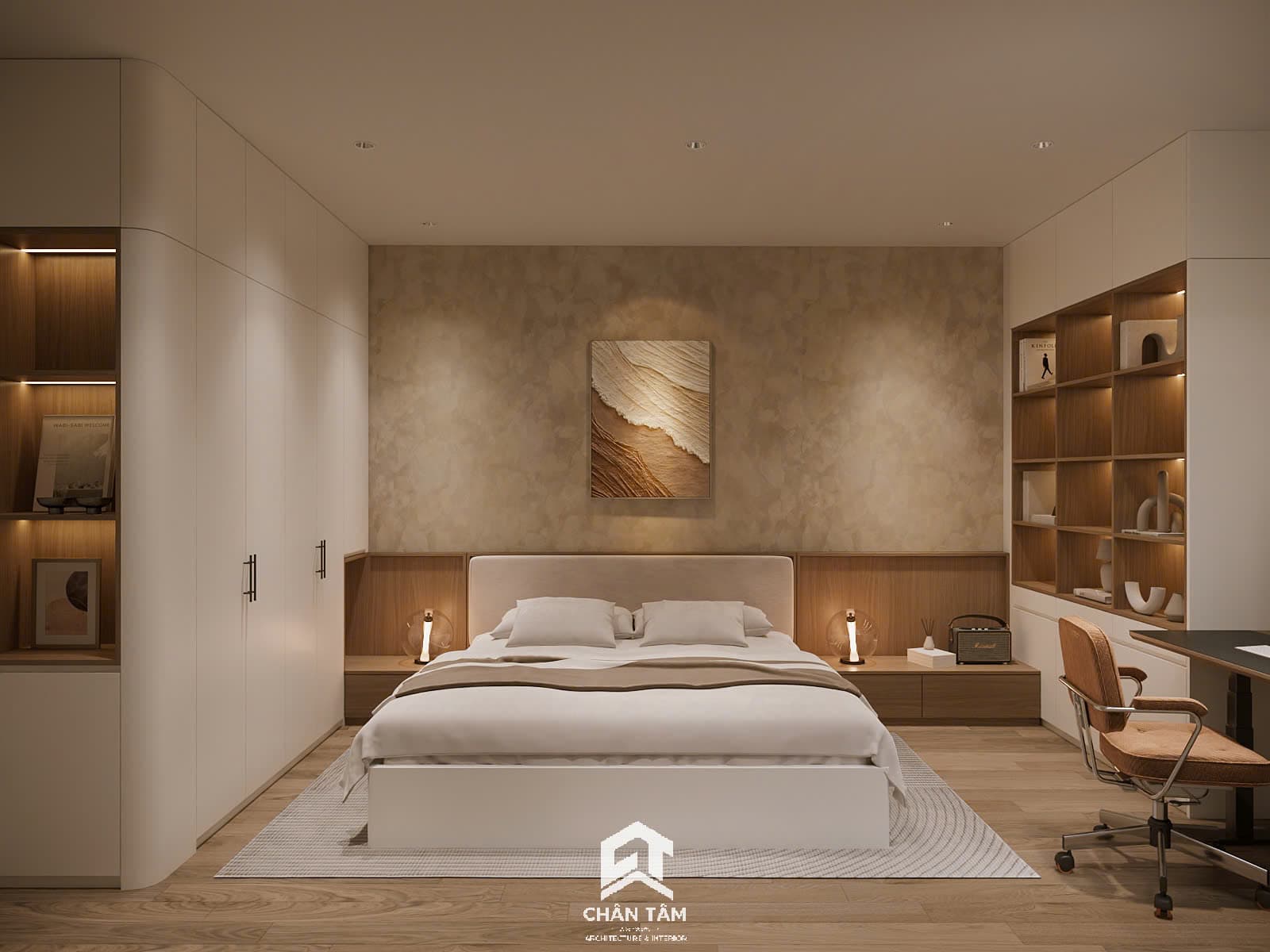 Mẫu phòng ngủ bé trai phong cách Hiện đại (Modern) tại Nhà phố chị Thu - Hình 3