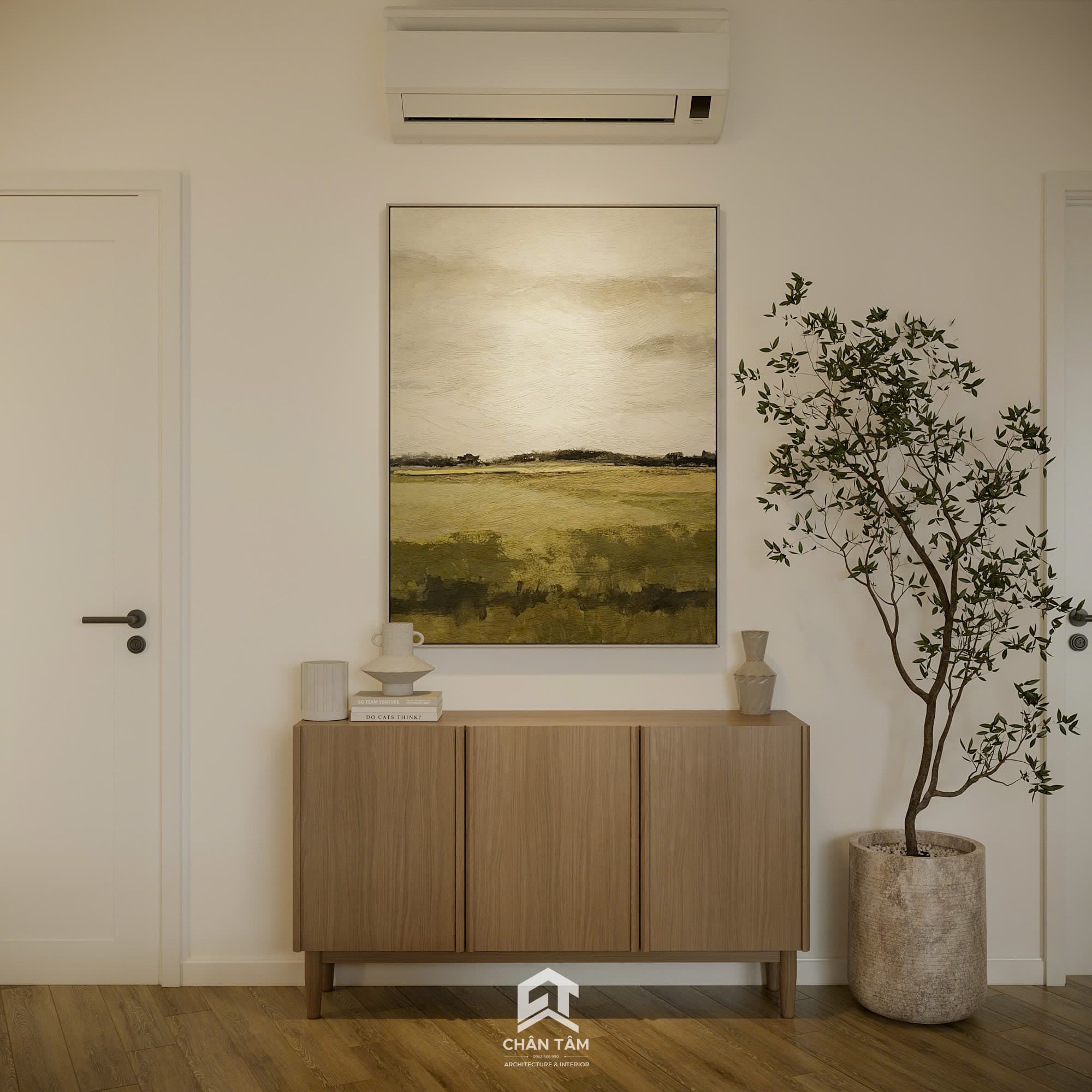 Mẫu phòng ngủ ông bà phong cách Hiện đại (Modern) tại Nhà phố chị Thu - Hình 4